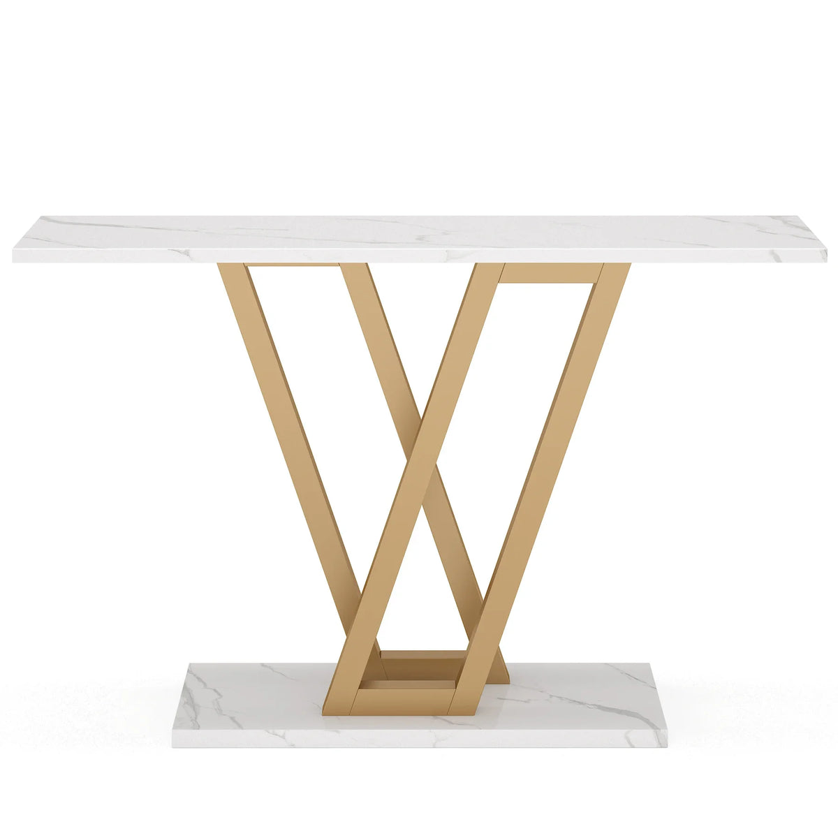 Tribesigns 43 Inch Console Table Industrial Entryway Hallway Table Living Room Furniture