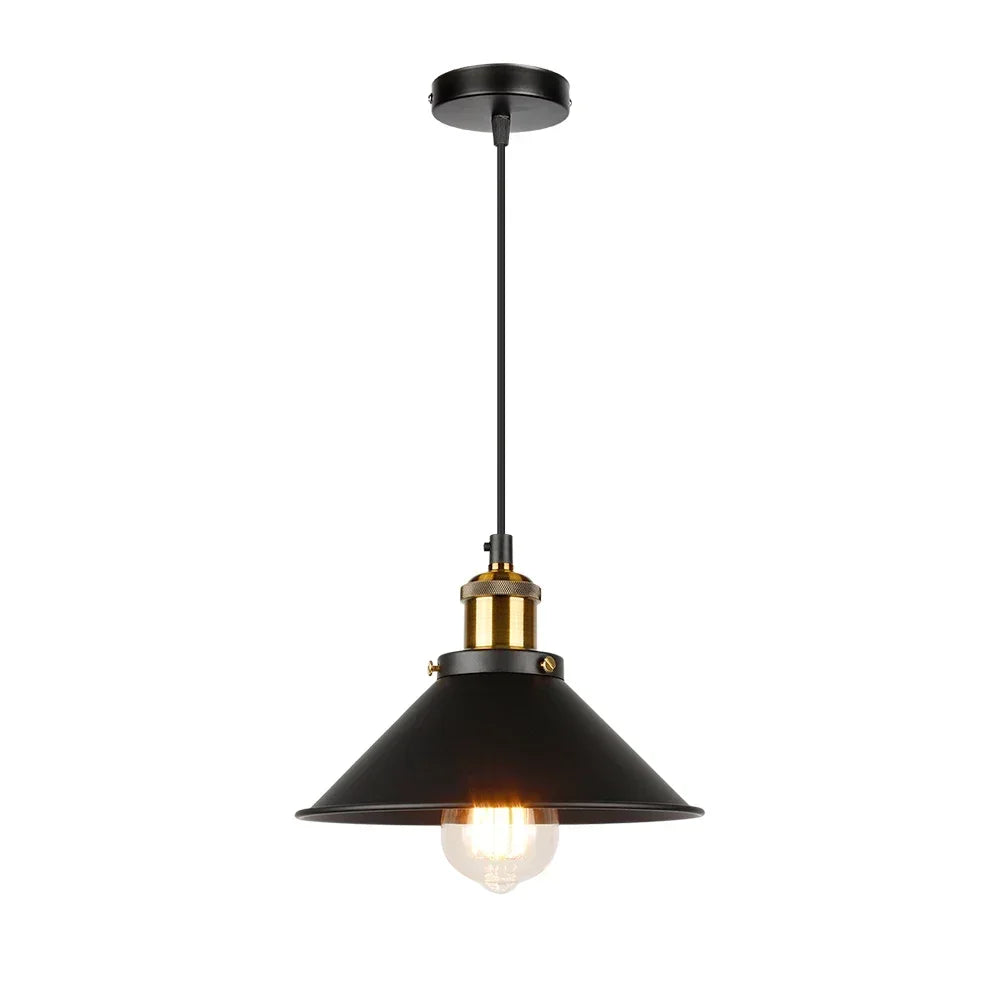 Vintage 3Light E27 Pendant Light Chandelier for Living Room Dining Bedroom Hanging Lamp Home Lighting Fixture