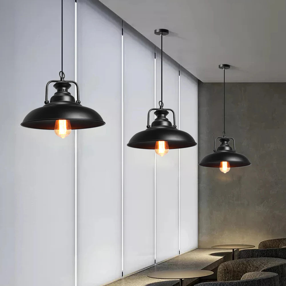 Vintage Pendant Light Retro Loft Chandelier Pendant Lamp E27 Industrial Hanging Lights LED Edison Home Lighting for Living Room