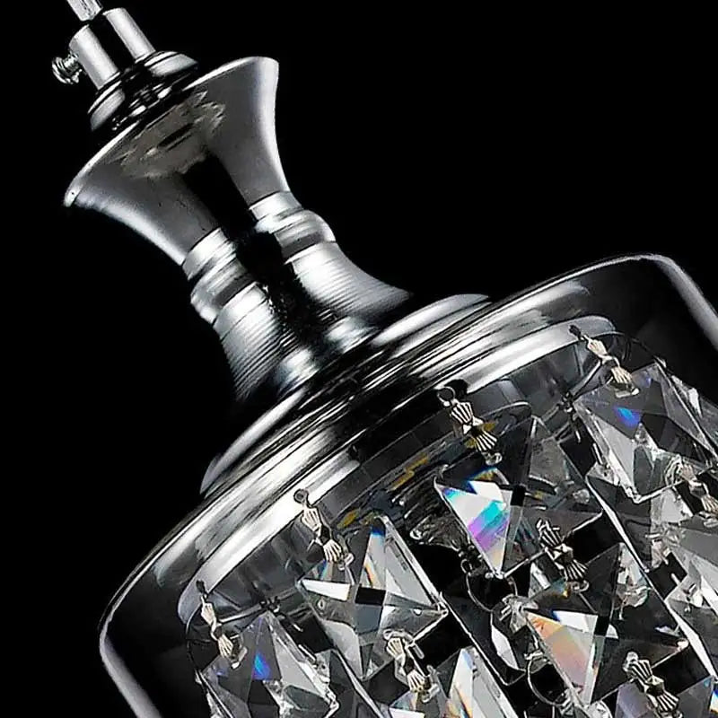 Modern Luxury Crystal Led Pendant Light Living Room Dining Room Kitchen Glass Design Hanging Lamp Decor Home Lighting Fixture