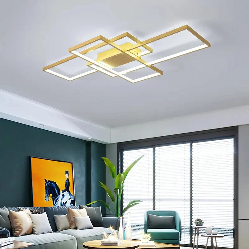 Modern 110V-260V Square LED Minimalist Ceiling Light For Bedrooms Living Rooms Dining Rooms Study Rooms Home Lighting Fixtures