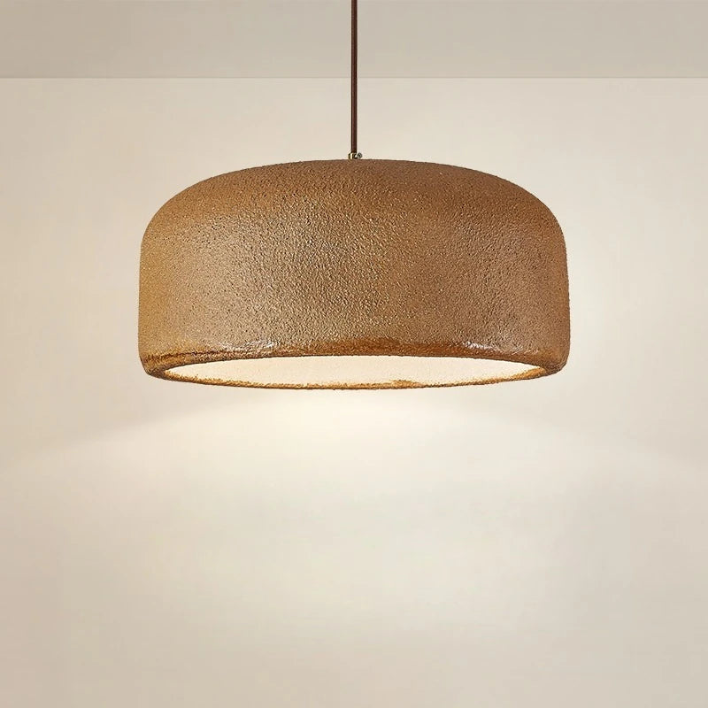 Wabi Sabi Nordic Loft Pendant Lamp E27 LED Minimalist Cord Design for Bar Restaurant Home Lighting Fixture