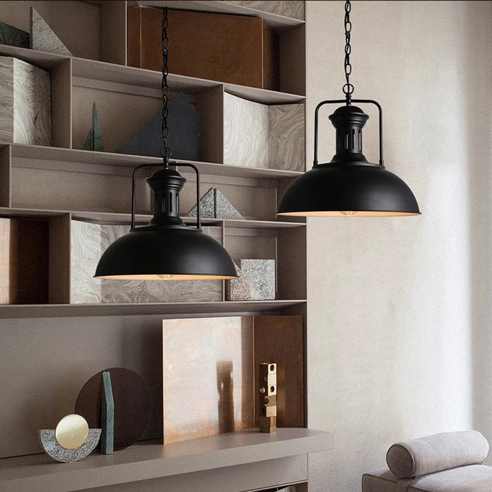 Vintage Pendant Light Retro Loft Chandelier Pendant Lamp E27 Industrial Hanging Lights LED Edison Home Lighting for Living Room