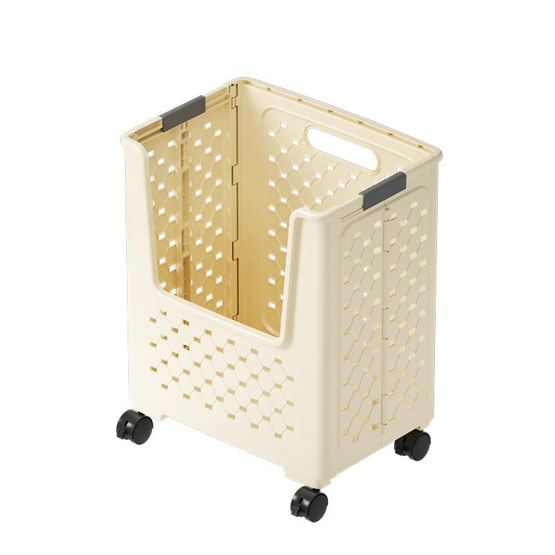 Foldable Laundry Basket Hamper Large Capacity Clothes Storage Organizer With Handles For Bathroom Bedroom Home Organization
