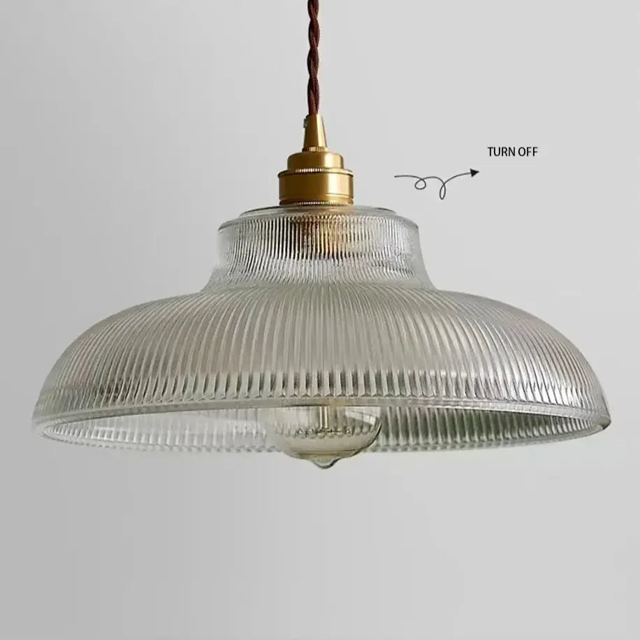 Nordic Glass Pendant Lights Retro Lighting Fixtures Home Lighting Bedroom Living Room  Hanging lamp Beside Copper Lamp Luminaire