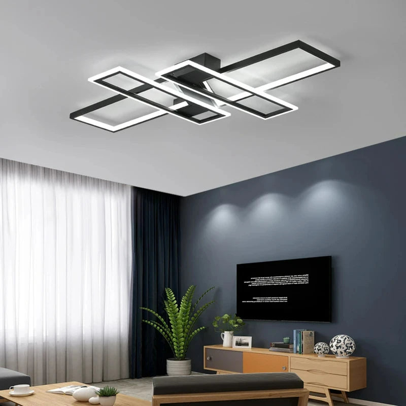 Modern 110V-260V Square LED Minimalist Ceiling Light For Bedrooms Living Rooms Dining Rooms Study Rooms Home Lighting Fixtures