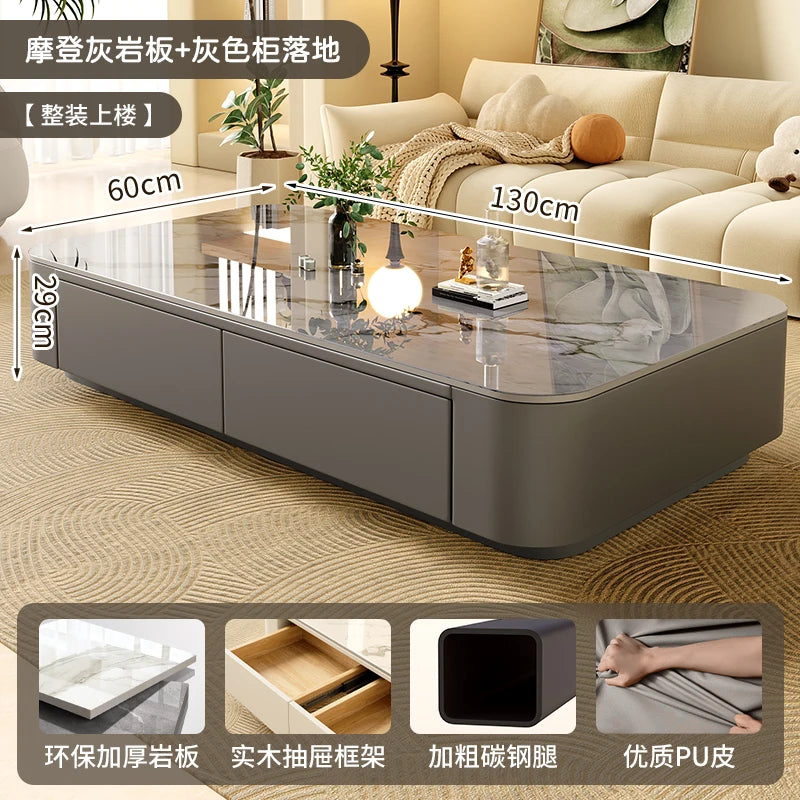 Cheap Cute Coffee Table Clear Simple Designer Modern Luxury Decoration Side Table Writing Mesas Bajas Living Room Furniture