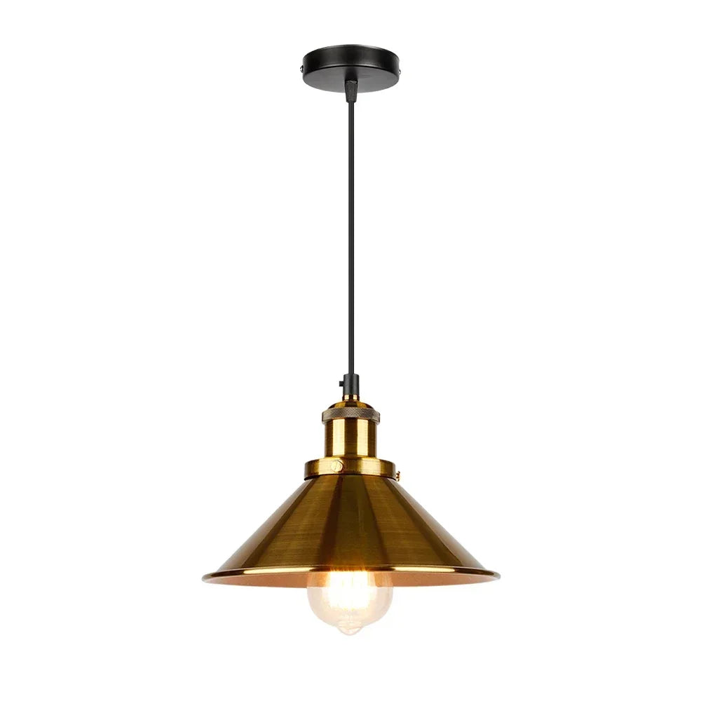 Vintage 3Light E27 Pendant Light Chandelier for Living Room Dining Bedroom Hanging Lamp Home Lighting Fixture