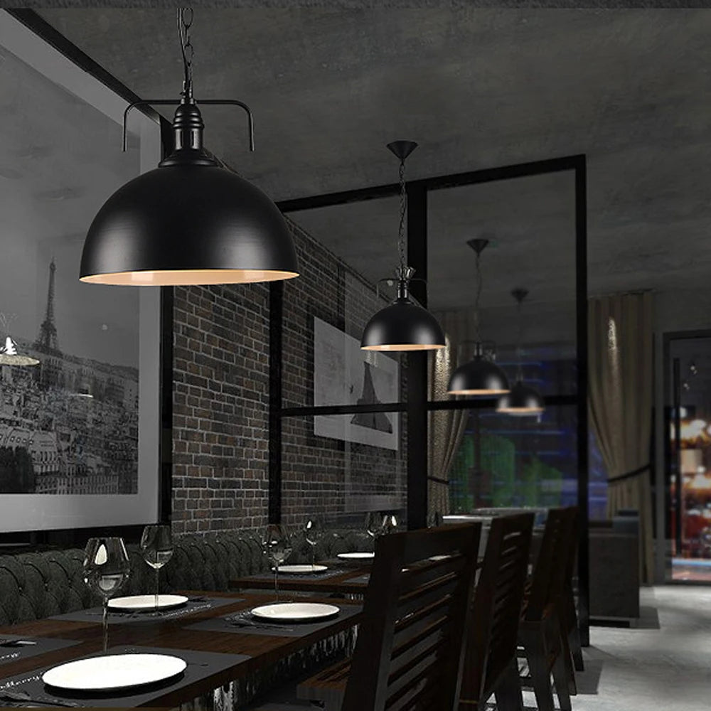 Vintage Pendant Light Retro Loft Chandelier Pendant Lamp E27 Industrial Hanging Lights LED Edison Home Lighting for Living Room