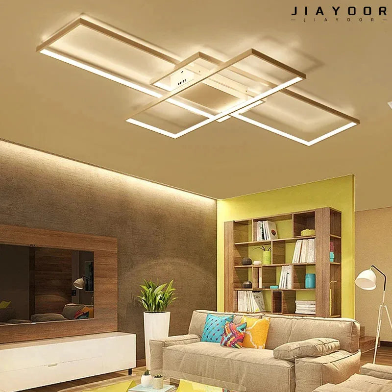 Modern 110V-260V Square LED Minimalist Ceiling Light For Bedrooms Living Rooms Dining Rooms Study Rooms Home Lighting Fixtures