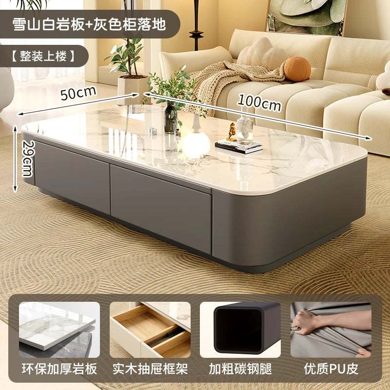 Cheap Cute Coffee Table Clear Simple Designer Modern Luxury Decoration Side Table Writing Mesas Bajas Living Room Furniture