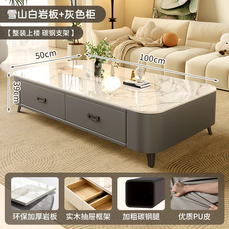 Cheap Cute Coffee Table Clear Simple Designer Modern Luxury Decoration Side Table Writing Mesas Bajas Living Room Furniture