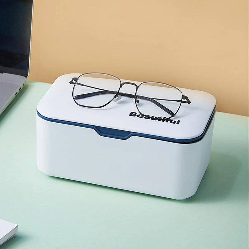 Multi-Functional Tissue Storage Box with Secure Seal Cover Wet Wipe Holder with Dust-Proof Lid Storage Bin for Home Organization